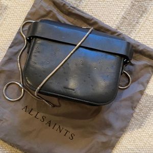 All Saints Black Crossbody